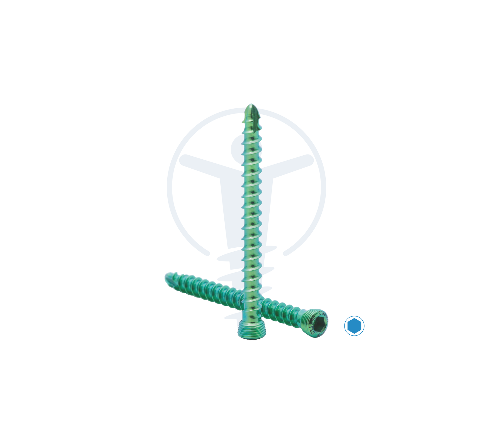 NEON LCP HEAD CANCELLOUS SCREW Ø3.5mm FULL THREAD  TT